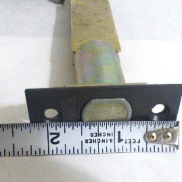 Lot of 6 DOOR Replacement LOCKS Black Lock Cylinder w/ Key - Picture 8 of 10